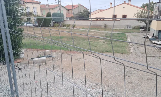 Décaissement plateforme et fondations maison Fourques, Pollestres, Eric Terrassement VRD