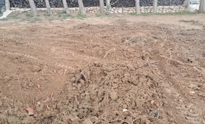 Mise en propreté de la parcelle - Fin du chantier